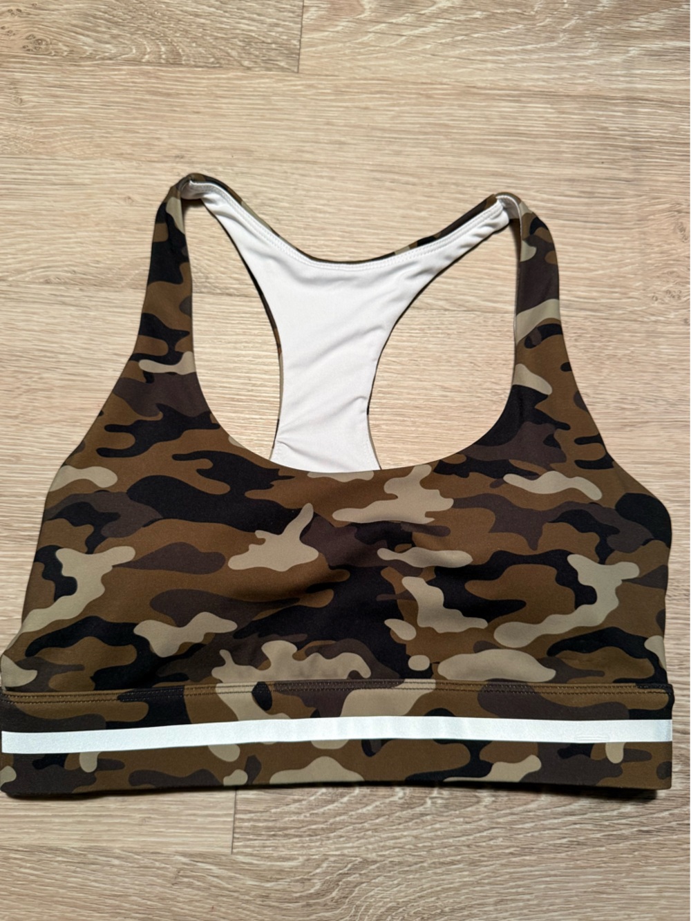 NWOT Zyia Active Camo Sports Bra